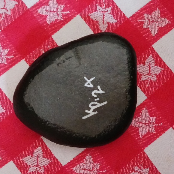 Hand Painted Rock - Picture 2 of 3